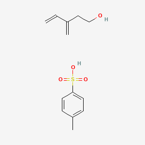 4-Methylbenzenesulfonic acid;3-methylidenepent-4-en-1-ol