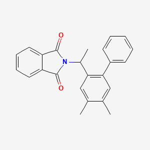 1H-Isoindole-1,3(2H)-dione, 2-[1-(4,5-dimethyl[1,1'-biphenyl]-2-yl)ethyl]-