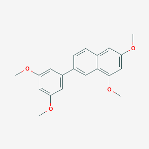 7-(3,5-Dimethoxyphenyl)-1,3-dimethoxynaphthalene