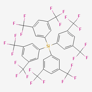 Tetrakis[3,5-bis(trifluoromethyl)phenyl]silane