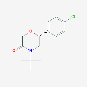 (6R)-4-tert-Butyl-6-(4-chlorophenyl)morpholin-3-one