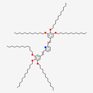 2,6-Bis{2-[3,4,5-tris(dodecyloxy)phenyl]ethenyl}pyridine