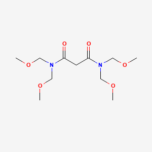 N~1~,N~1~,N~3~,N~3~-Tetrakis(methoxymethyl)propanediamide