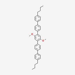 1,4-Bis[4-(4-butylphenyl)phenyl]-2,5-dimethoxybenzene