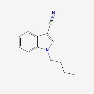 1-Butyl-2-methyl-1H-indole-3-carbonitrile