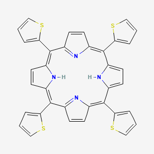 B1418086 5,10,15,20-Tetra-2-thienyl-Porphine CAS No. 22112-87-4