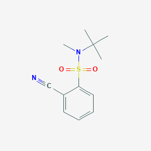 N-tert-Butyl-2-cyano-N-methylbenzenesulfonamide