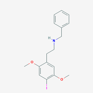 N-Benzyl-2-(4-iodo-2,5-dimethoxyphenyl)ethan-1-amine