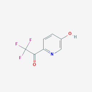 2,2,2-Trifluoro-1-(5-hydroxypyridin-2-YL)ethanone