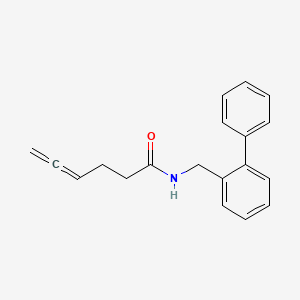 N-[([1,1'-Biphenyl]-2-yl)methyl]hexa-4,5-dienamide