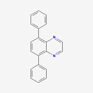 molecular formula C20H14N2 B14181029 5,8-Diphenylquinoxaline CAS No. 919282-34-1