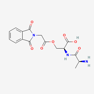 L-Alanyl-O-[(1,3-dioxo-1,3-dihydro-2H-isoindol-2-yl)acetyl]-L-serine