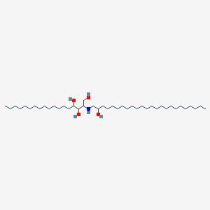 molecular formula C42H87NO4 B14181171 2-[(2-Hydroxytetracosyl)amino]octadecane-1,3,4-triol CAS No. 919097-09-9