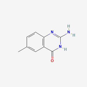 molecular formula C9H9N3O B1418128 2-amino-6-methylquinazolin-4(3H)-one CAS No. 50440-82-9