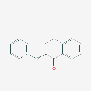 2-Benzylidene-4-methyl-3,4-dihydronaphthalen-1(2H)-one