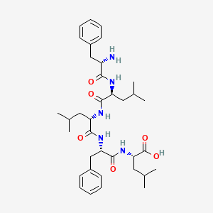 molecular formula C36H53N5O6 B14181510 L-Phenylalanyl-L-leucyl-L-leucyl-L-phenylalanyl-L-leucine CAS No. 834899-50-2