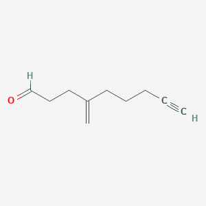 molecular formula C10H14O B14181537 4-Methylidenenon-8-ynal CAS No. 917989-36-7