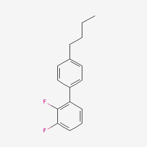 molecular formula C16H16F2 B14181557 4'-Butyl-2,3-difluoro-1,1'-biphenyl CAS No. 928304-40-9