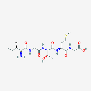 L-Isoleucylglycyl-L-threonyl-L-methionylglycine