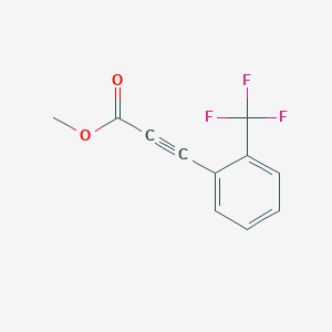 Methyl 3-[2-(trifluoromethyl)phenyl]prop-2-ynoate