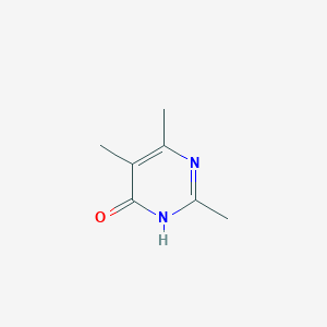 molecular formula C7H10N2O B1418164 2,5,6-三甲基嘧啶-4-醇 CAS No. 89943-15-7