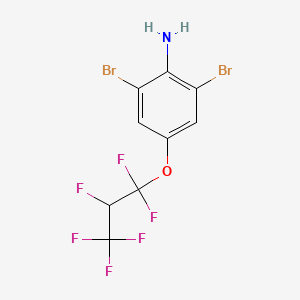 2,6-Dibromo-4-(1,1,2,3,3,3-hexafluoropropoxy)aniline