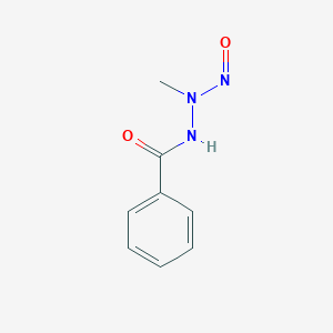 molecular formula C8H9N3O2 B14181806 N'-Methyl-N'-nitrosobenzohydrazide CAS No. 861377-84-6