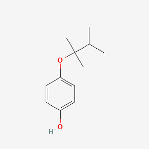 4-[(2,3-Dimethylbutan-2-yl)oxy]phenol