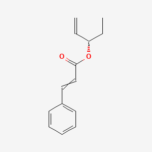 (3S)-Pent-1-en-3-yl 3-phenylprop-2-enoate