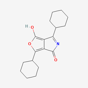 3,6-Dicyclohexyl-1H-furo[3,4-c]pyrrole-1,4(5H)-dione