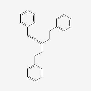 Benzene, 1,1'-[3-(phenylethenylidene)-1,5-pentanediyl]bis-