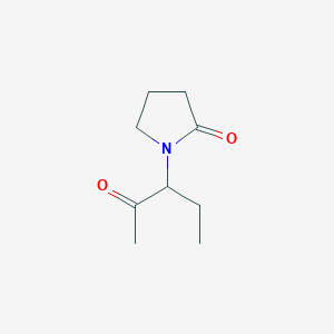 1-(2-Oxopentan-3-yl)pyrrolidin-2-one