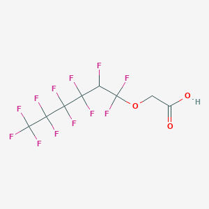 [(1,1,2,3,3,4,4,5,5,6,6,6-Dodecafluorohexyl)oxy]acetic acid