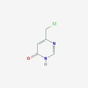 molecular formula C5H5ClN2O B1418198 6-(氯甲基)嘧啶-4-醇 CAS No. 94171-03-6