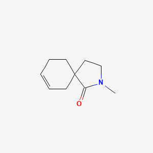 2-Methyl-2-azaspiro[4.5]dec-7-EN-1-one