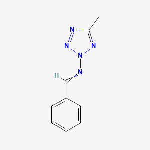 N-(5-Methyl-2H-tetrazol-2-yl)-1-phenylmethanimine