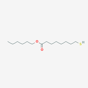 Hexyl 8-sulfanyloctanoate