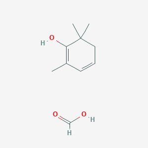 Formic acid;2,6,6-trimethylcyclohexa-1,3-dien-1-ol