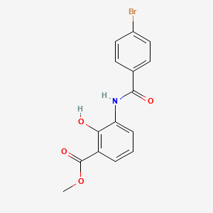 Methyl 3-(4-bromobenzamido)-2-hydroxybenzoate