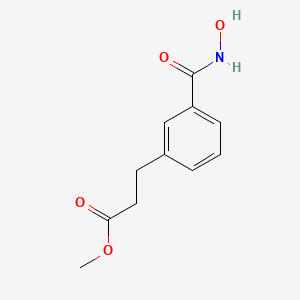 Methyl 3-[3-(hydroxycarbamoyl)phenyl]propanoate