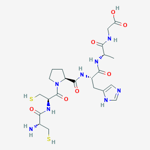 L-Cysteinyl-L-cysteinyl-L-prolyl-L-histidyl-L-alanylglycine