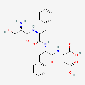 L-Seryl-L-phenylalanyl-L-phenylalanyl-L-aspartic acid