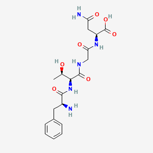 L-Asparagine, L-phenylalanyl-L-threonylglycyl-