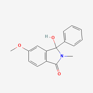 3-Hydroxy-5-methoxy-2-methyl-3-phenyl-2,3-dihydro-1H-isoindol-1-one