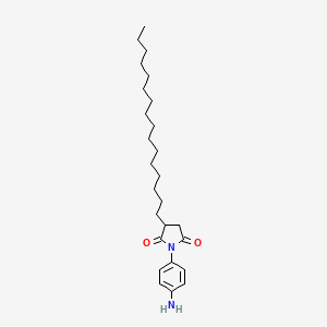 1-(4-Aminophenyl)-3-hexadecylpyrrolidine-2,5-dione