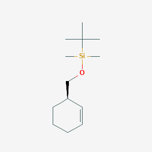 tert-Butyl{[(1R)-cyclohex-2-en-1-yl]methoxy}dimethylsilane