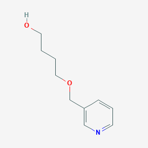 4-[(Pyridin-3-yl)methoxy]butan-1-ol