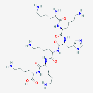 L-Lysine, L-lysyl-L-lysyl-L-histidyl-L-lysyl-L-lysyl-