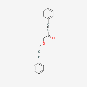 1-{[3-(4-Methylphenyl)prop-2-yn-1-yl]oxy}-4-phenylbut-3-yn-2-one