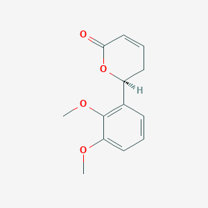 (6S)-6-(2,3-Dimethoxyphenyl)-5,6-dihydro-2H-pyran-2-one